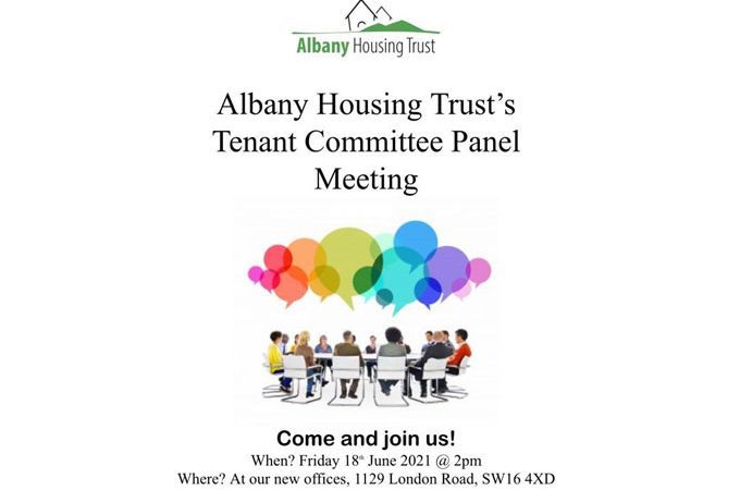 Albany Housing Trust’s Tenant Committee Panel Meeting